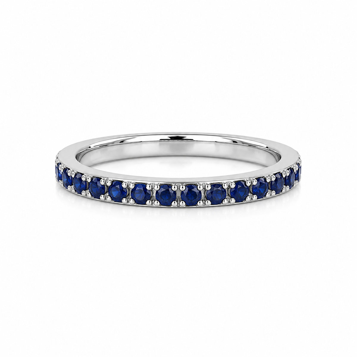 DRD Blue Sapphire Eternity Band