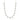 Dana Rebecca Designs Ava Bea Interval Trio Tennis Necklace in rose gold on white background 