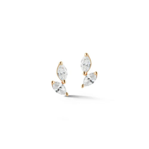 DRD Alexa Jordyn Double Marquise Studs