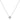 EF-Collection Daphne Oval Diamond Necklace in white gold on white background 