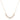 EF-Collection Diamond Kate Necklace in rose gold on white background 