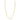 Full photo of EF-Collection Jumbo Lola Chain Necklace in yellow gold on white background 