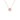 Product Shot of Dana Rebecca Designs Lauren Joy Medium Disc Necklace in Rose Gold