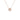 Dana Rebecca Designs Lauren Joy Medium Disc Necklace in rose gold on white background 