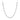 Dana Rebecca Designs Poppy Rae Link Station Necklace in white gold on white background 