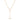 EF Collection Rolo Chain Enhanced Lariat Necklace on white background 