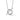 Dana Rebecca Designs Sadie Pearl Baguette Toggle Necklace in white gold on white background 