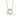 Dana Rebecca Designs Sadie Pearl Baguette Toggle Necklace in yellow gold on white background 