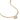 Dana Rebecca Designs Sophia Ryan Cuban Chain Toggle Necklace in yellow gold on white background on another side 