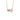 Dana Rebecca Designs Sylvie Rose Pavé Toggle Necklace in rose gold on white background 