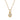 Rosario Navia Twist Two Stone Pendant Diamond & Diamond in yellow gold on white background 